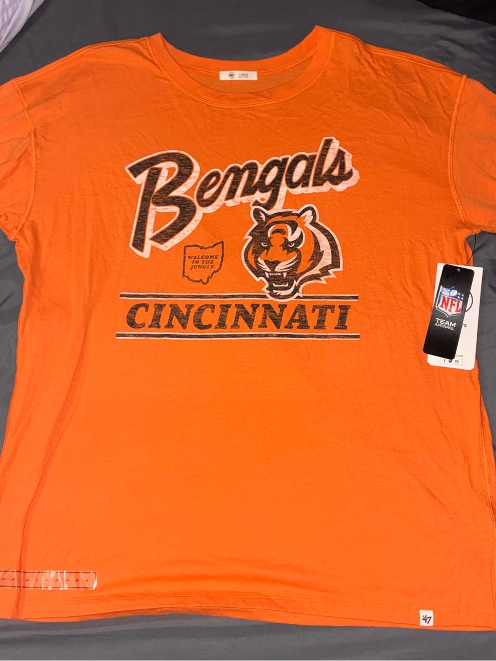 Cincinnati Bengals Orange Graphic Tee